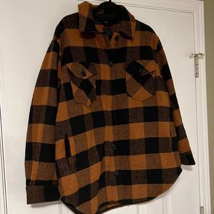 RDI Buffalo Plaid Shirt Jacket